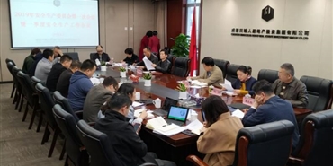 集团召开2019年安全生产委员会第一次会议暨一季度安全生产工作会议